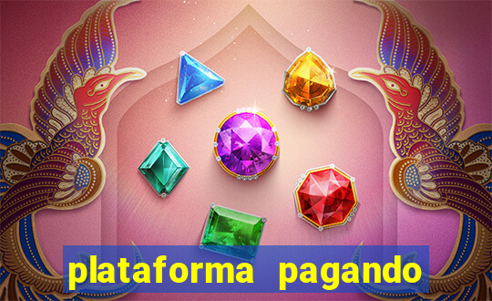 plataforma pagando fortune tiger